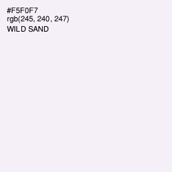 #F5F0F7 - Wild Sand Color Image